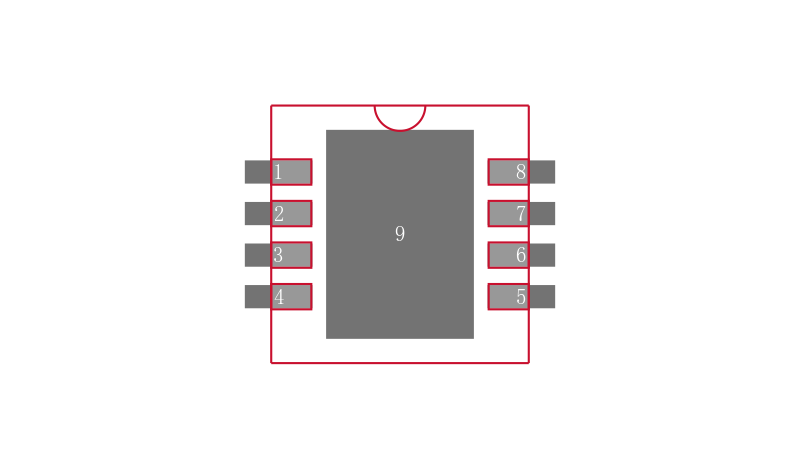 LT6004HDD#TRPBF封装焊盘图
