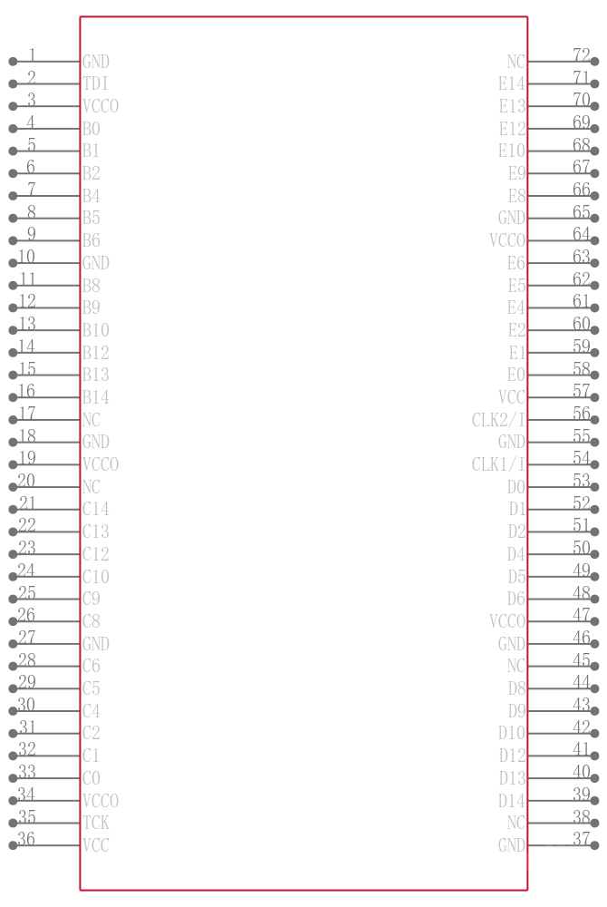 LA4128V-75TN144E引脚图