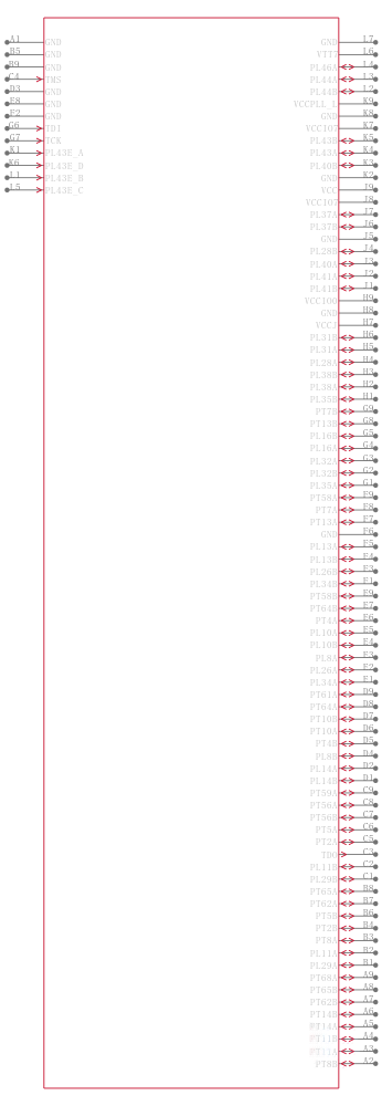 LFE3-70EA-7FN484C引脚图