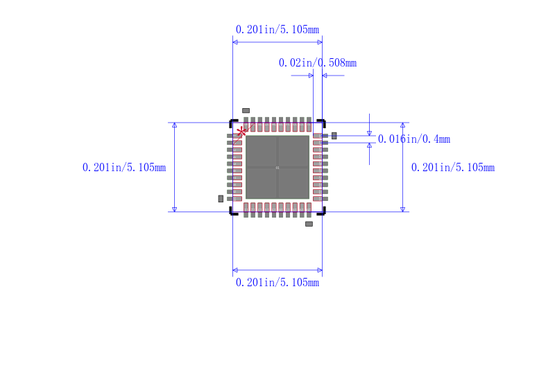 LM4308SQX/NOPB封装图