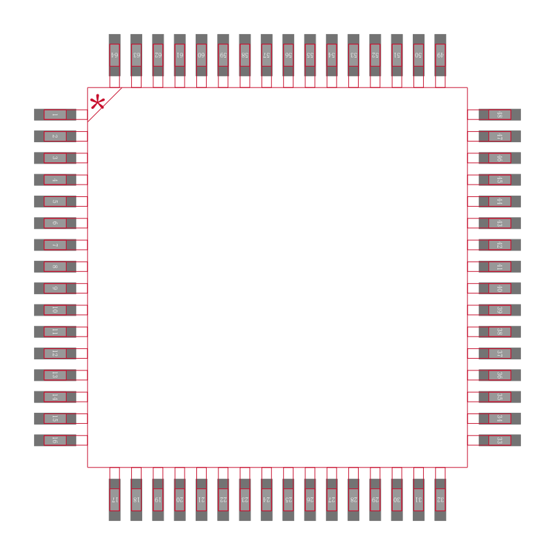 LC75832EH-E封装焊盘图