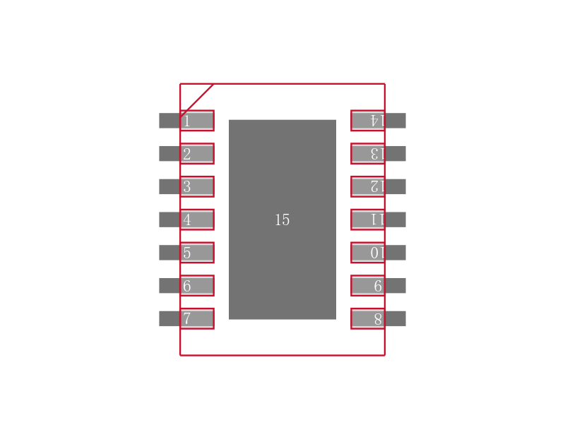 LM27951SD封装焊盘图