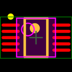 LM3445MM/NOPB封装焊盘图