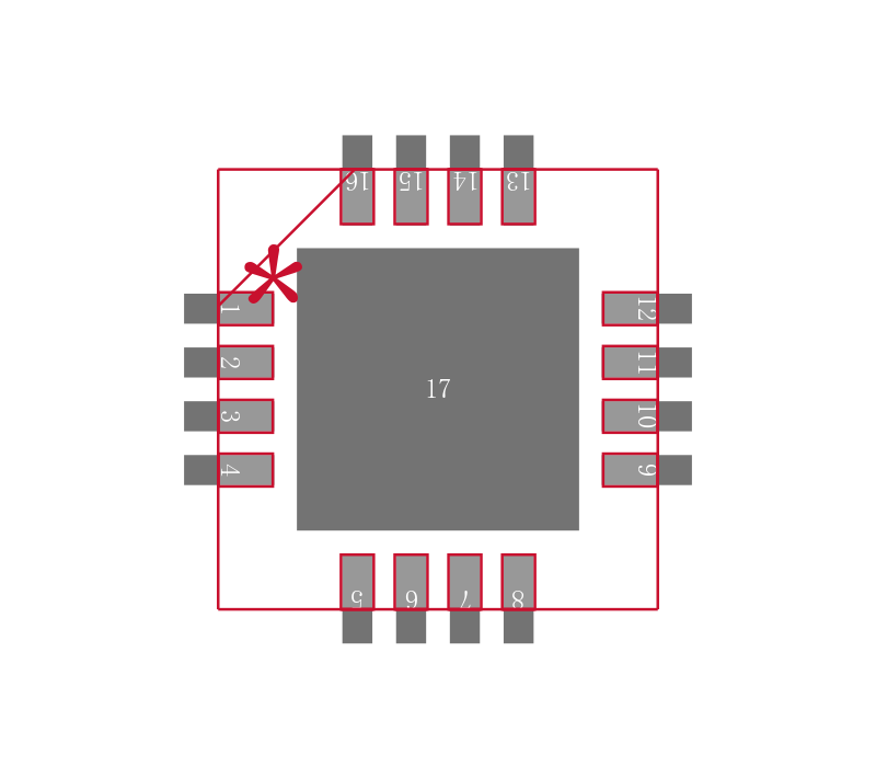 LM3503SQ-16/NOPB封装焊盘图