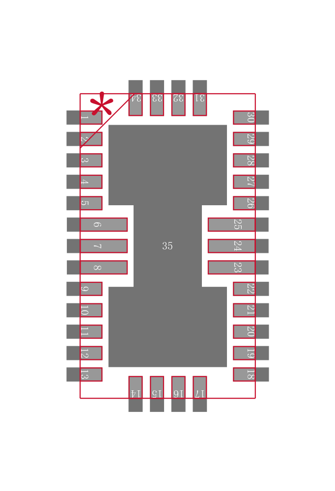 LT6604IUFF-2.5#TRPBF封装焊盘图