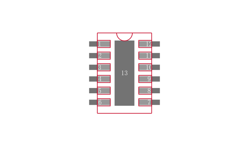 LTC3212EDDB#TRMPBF封装焊盘图