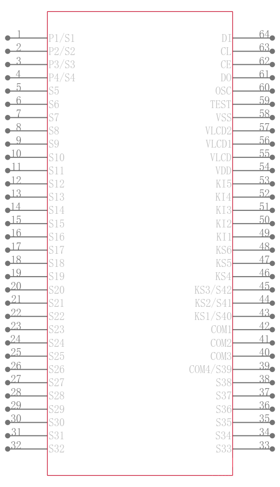 LC75857WH-E引脚图
