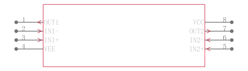 LMX358AUA+T引脚图