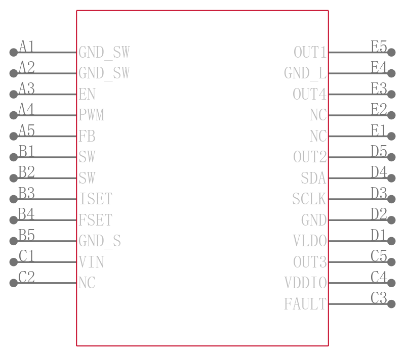LP8551TLE/NOPB引脚图