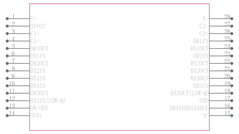 LT1330CSW#TRPBF引脚图