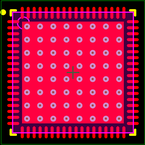 AD8283WBCPZ封装焊盘图