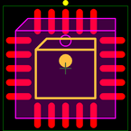 AD831APZ封装焊盘图