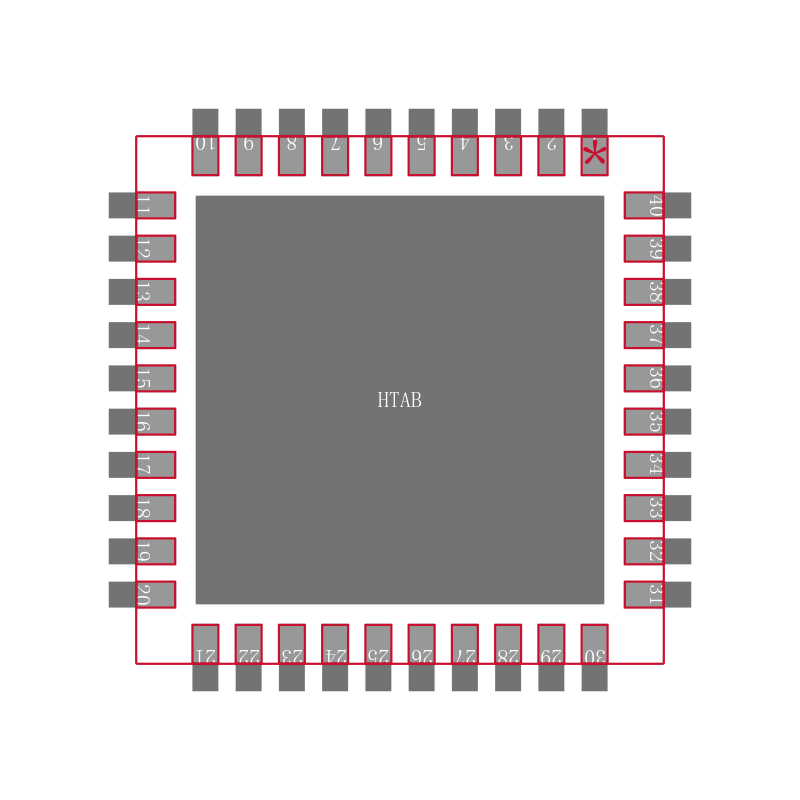 ADAS3022BCPZ封装焊盘图