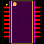 ADM2682EBRIZ封装焊盘图