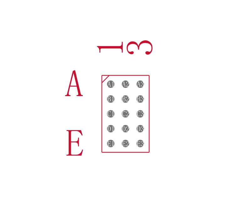 AFE4404YZPT封装焊盘图