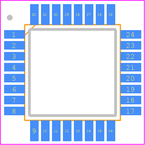 ATMEGA88PB-AU封装焊盘图