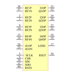 AD8339ACPZ引脚图