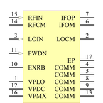 AD8342ACPZ-REEL7引脚图