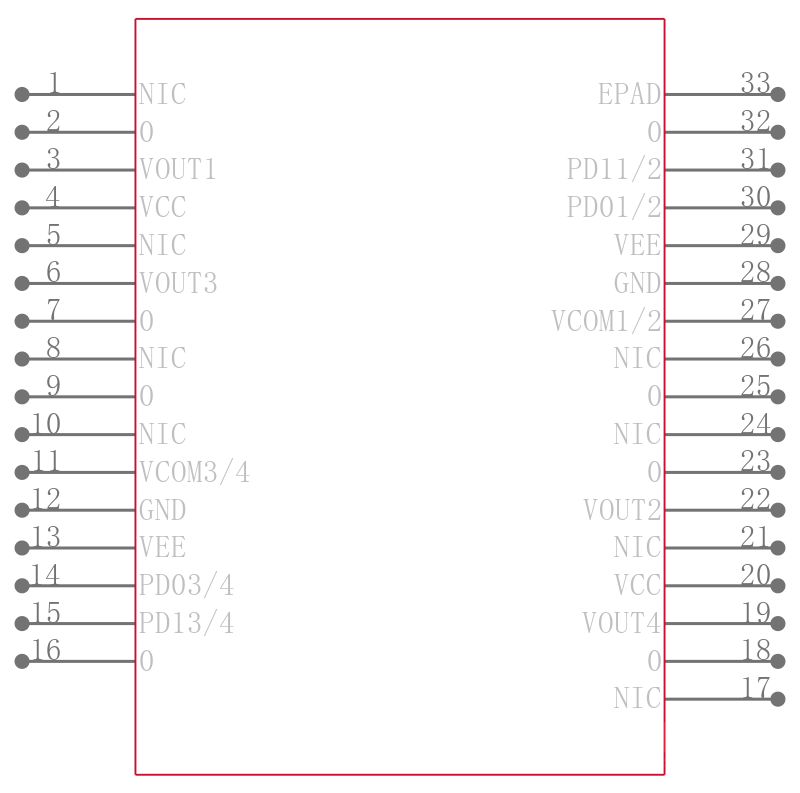 AD8392AACPZ-RL引脚图