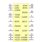 ADL5353ACPZ-R7引脚图