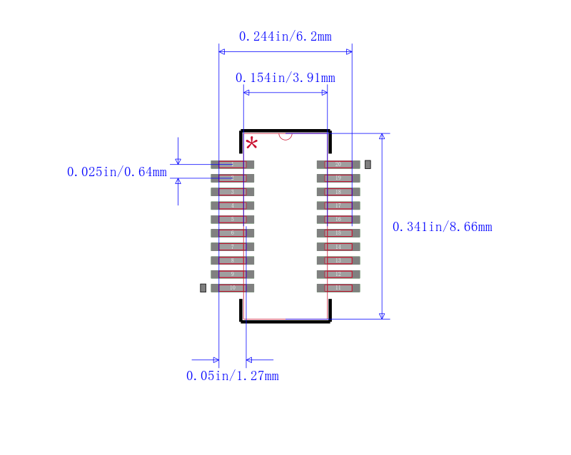 ADM1275-3ARQZ封装图