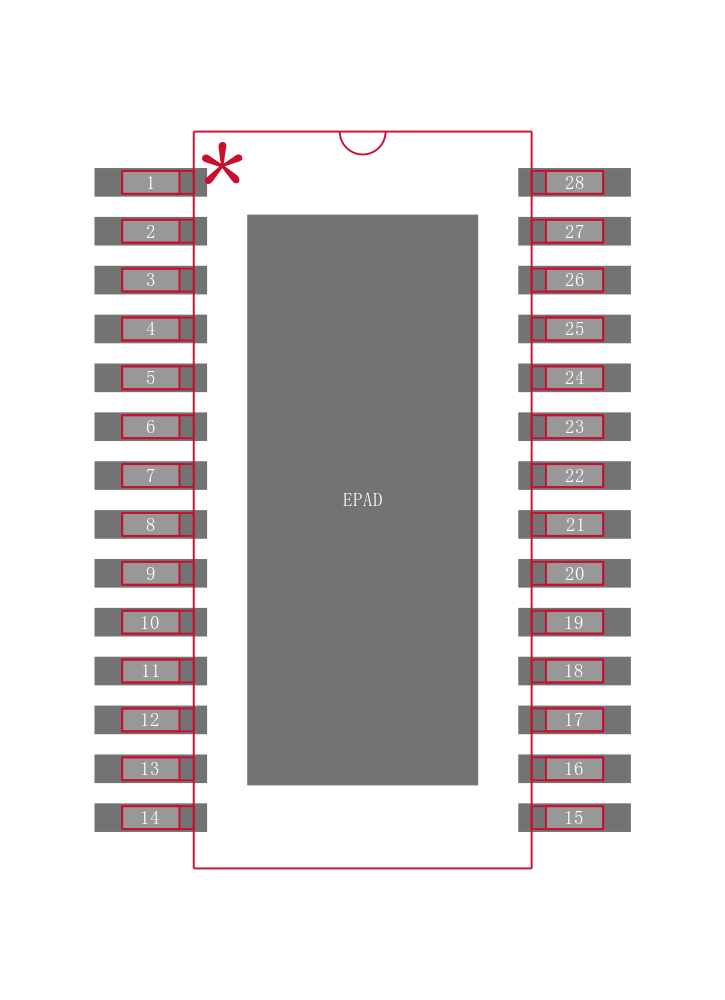 LT6301IFE#TRPBF封装焊盘图