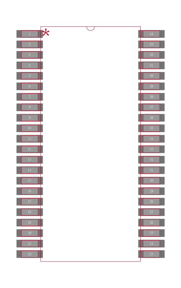 LTC1343CGW#TRPBF封装焊盘图