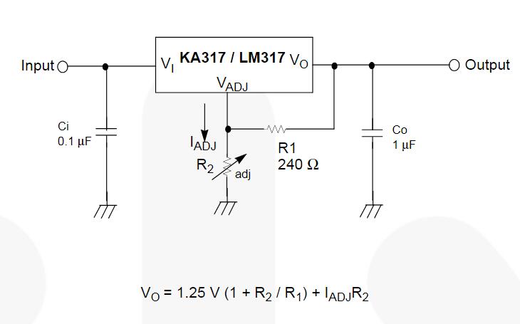 LM317T电路图
