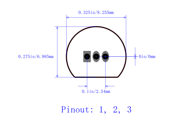 LM317LCLP封装图