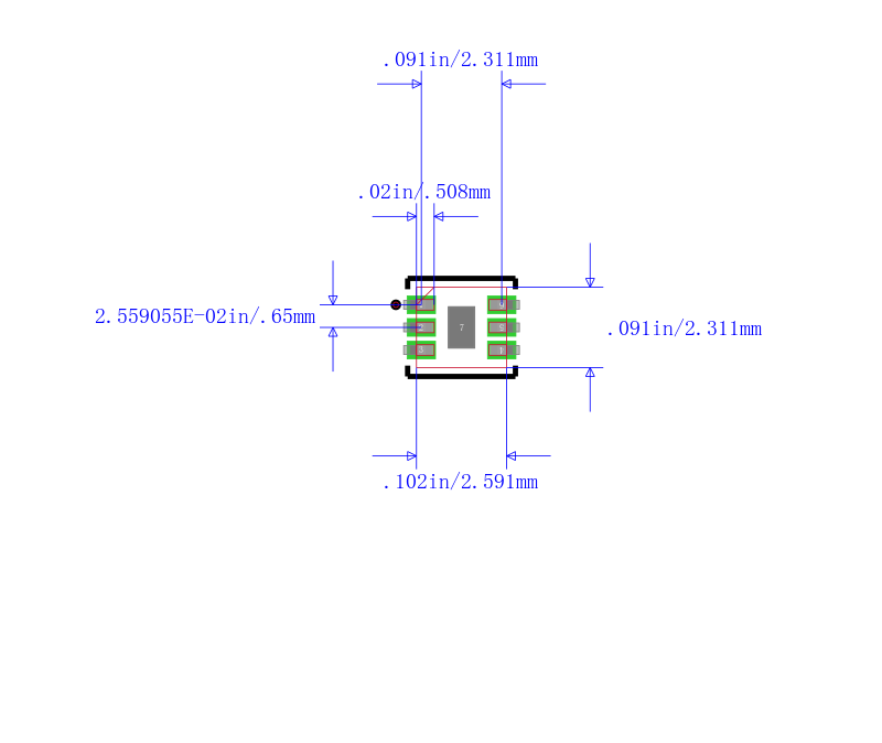 LP5900SD-1.5/NOPB封装图