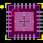 LM4946SQ/NOPB封装焊盘图