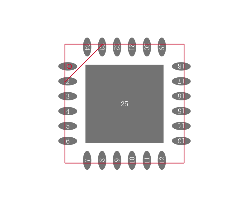LMH7322SQX/NOPB封装焊盘图