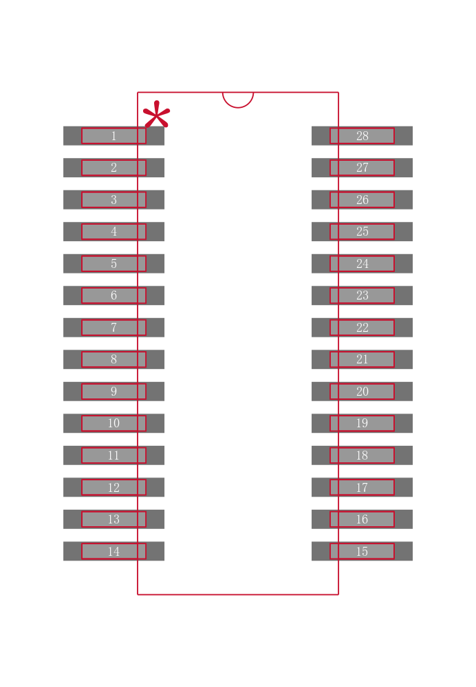 LTC1420CGN封装焊盘图