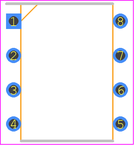 LTC1446CN8#PBF封装焊盘图