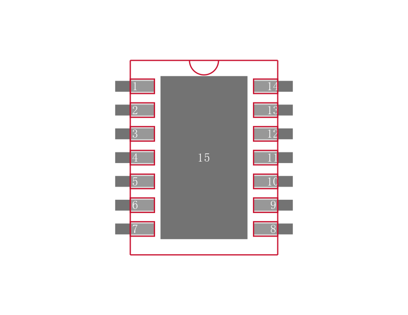 LTC2637CDE-HMI10#TRPBF封装焊盘图