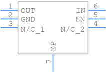 LP3990SD-1.2/NOPB引脚图