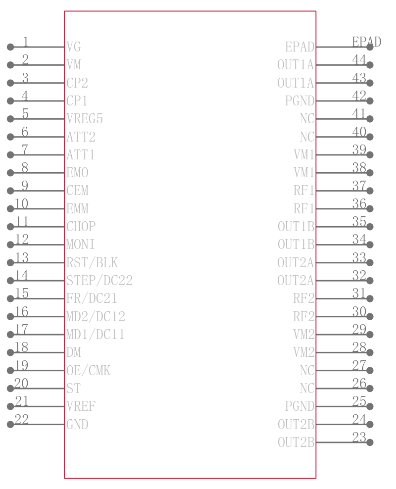 LV8735V-TLM-H引脚图