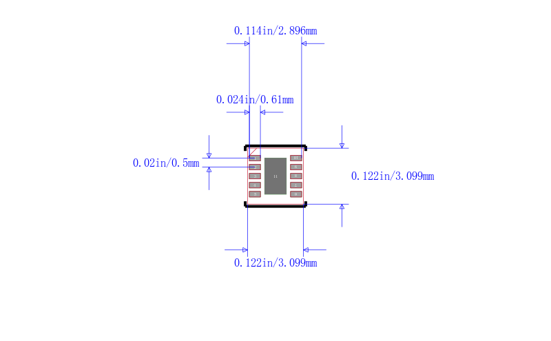 LM2750LDX-ADJ/NOPB封装图