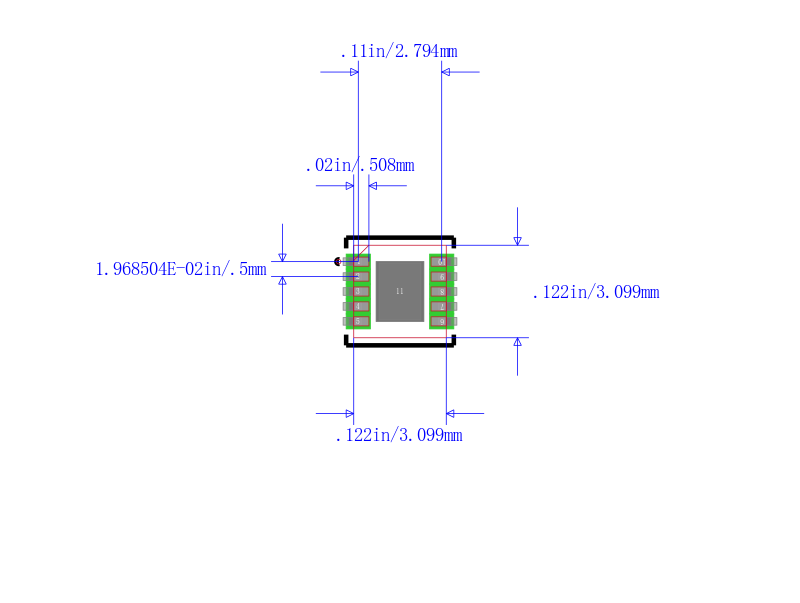 LM2833XSD/NOPB封装图