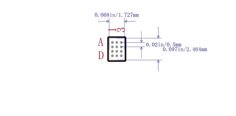 LM3686TLE-AAED/NOPB封装图