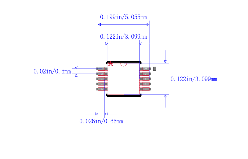 LM3704YCMM-308/NOPB封装图