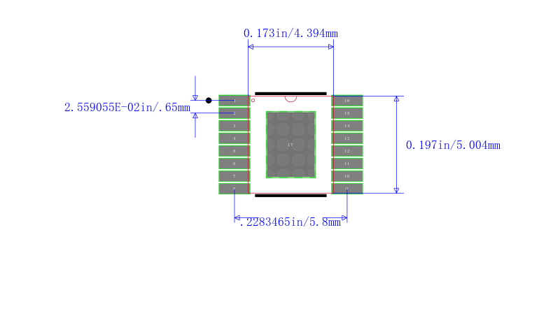 LM43602PWPT封装图
