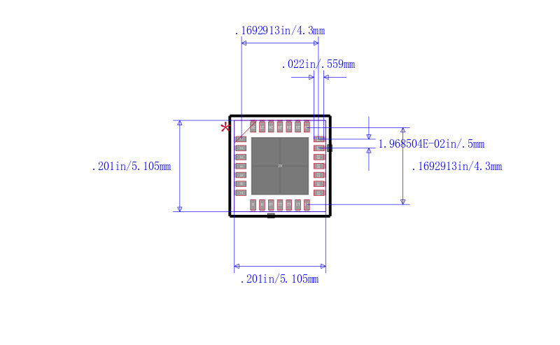 LM4836LQ/NOPB封装图
