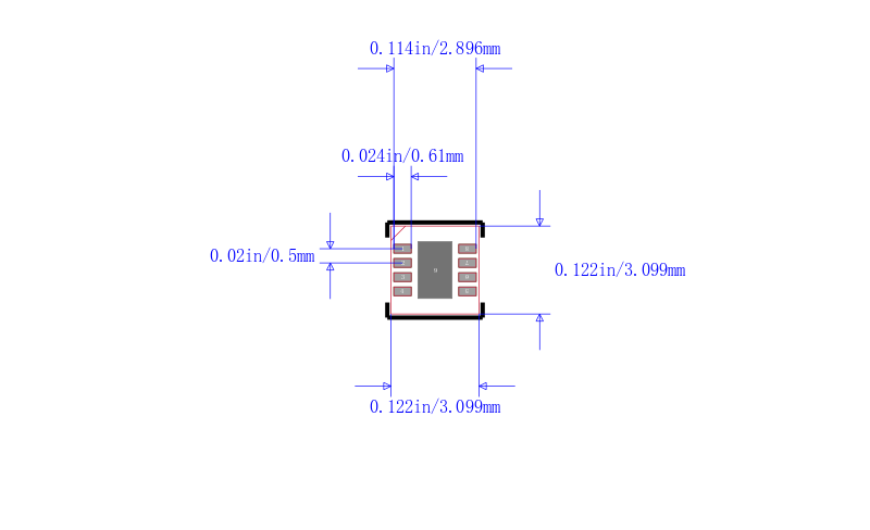 LM4905LD/NOPB封装图