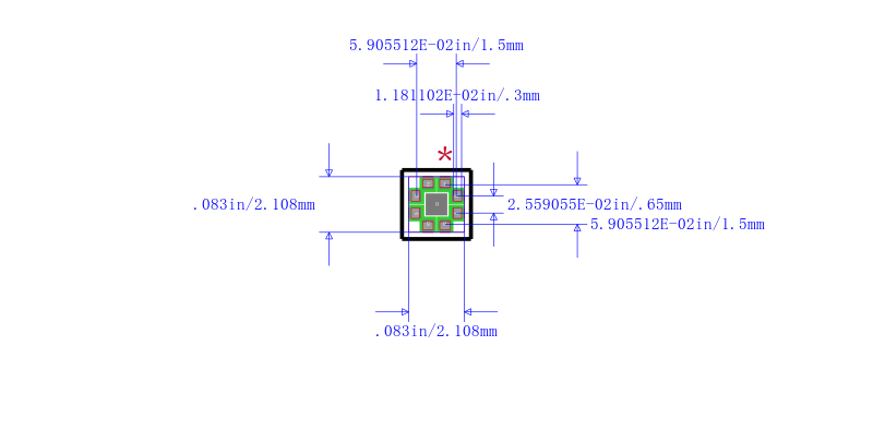 LM4923LQ/NOPB封装图