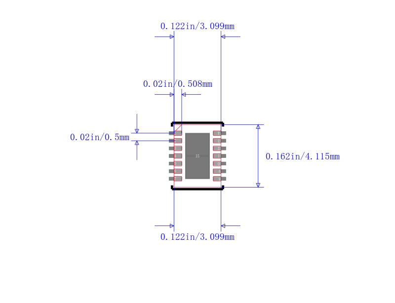 LM4928SDX/NOPB封装图