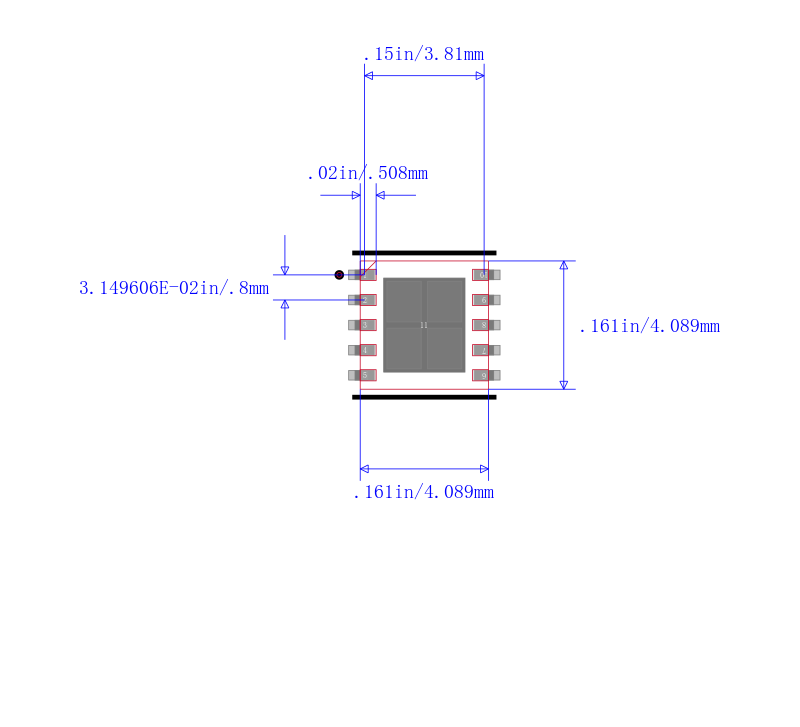 LM4951SD/NOPB封装图