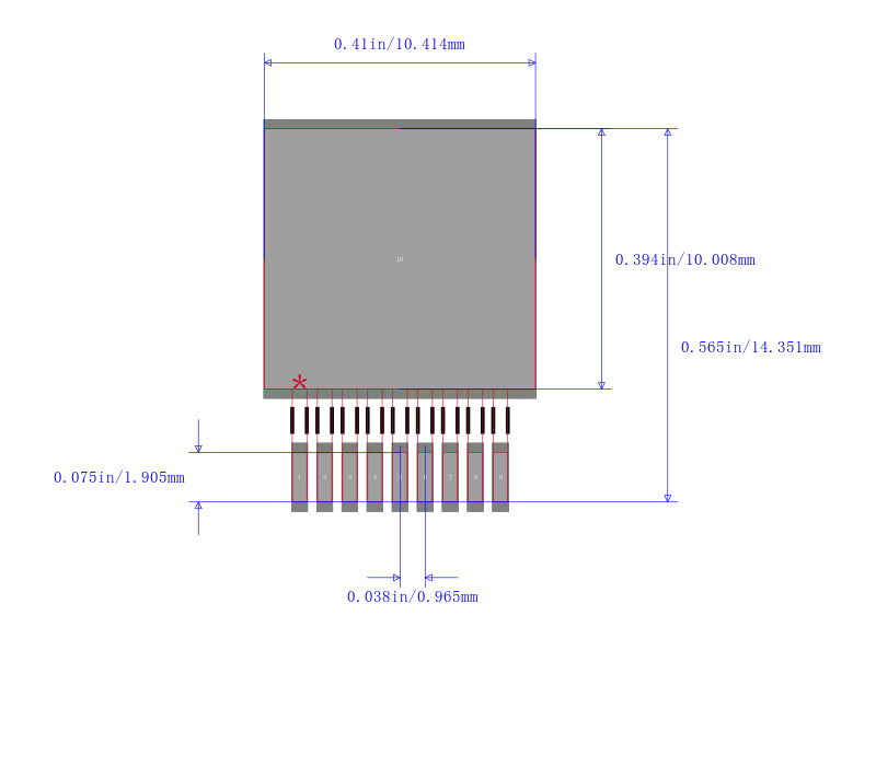 LM4952TSX/NOPB封装图