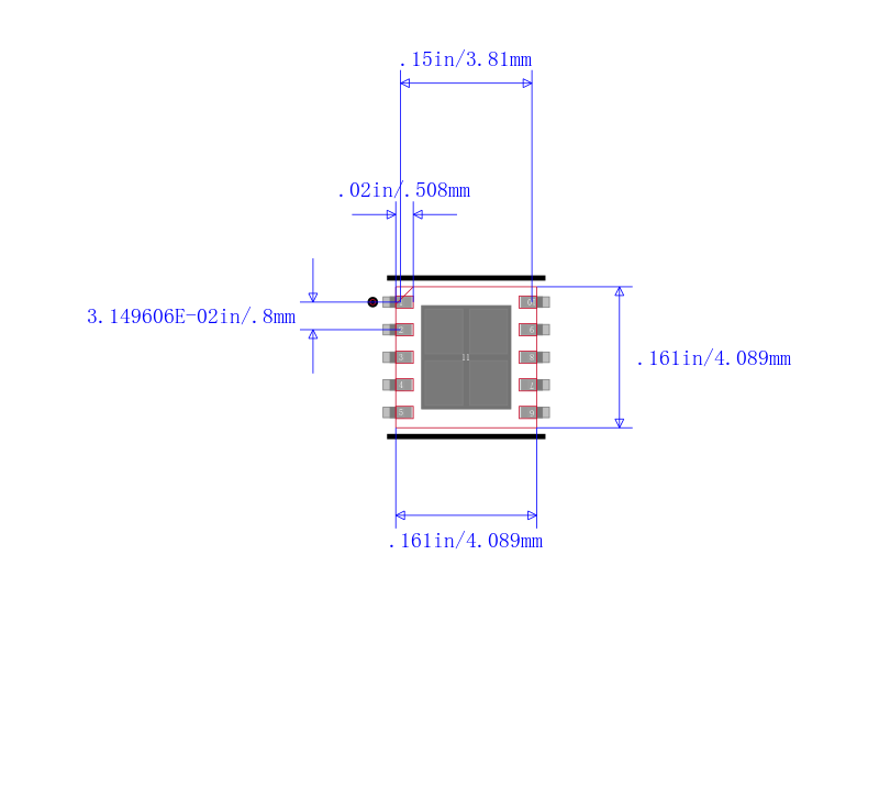LM5105SD/NOPB封装图