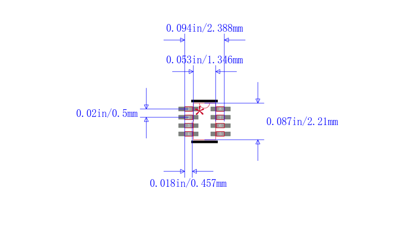 LT3009ESC8-1.2#TRMPBF封装图